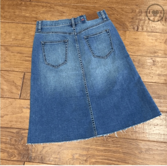 🧡🧡Johnny was INDIGO EMBROIDERED SKIRT - Picture 7 of 7